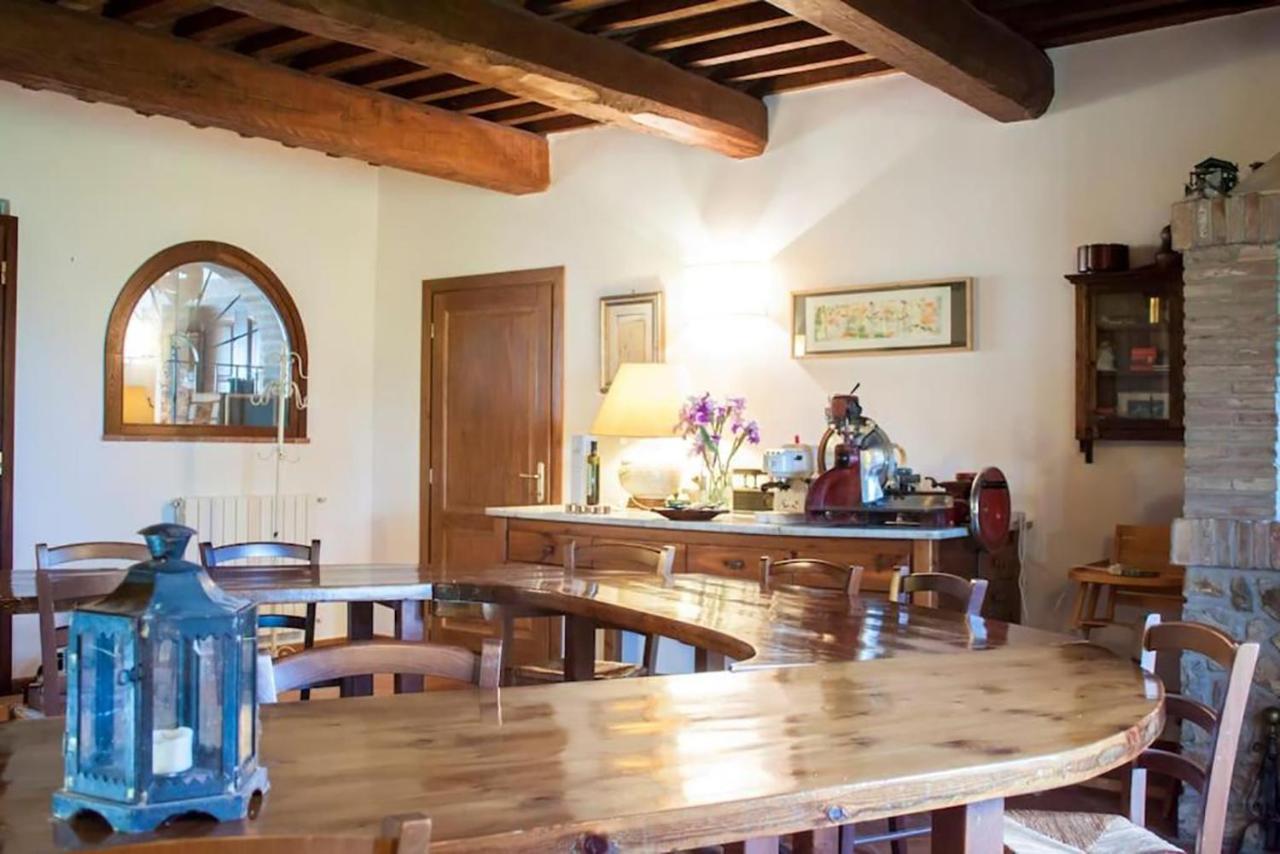 Villa Statiano Pomarance Esterno foto