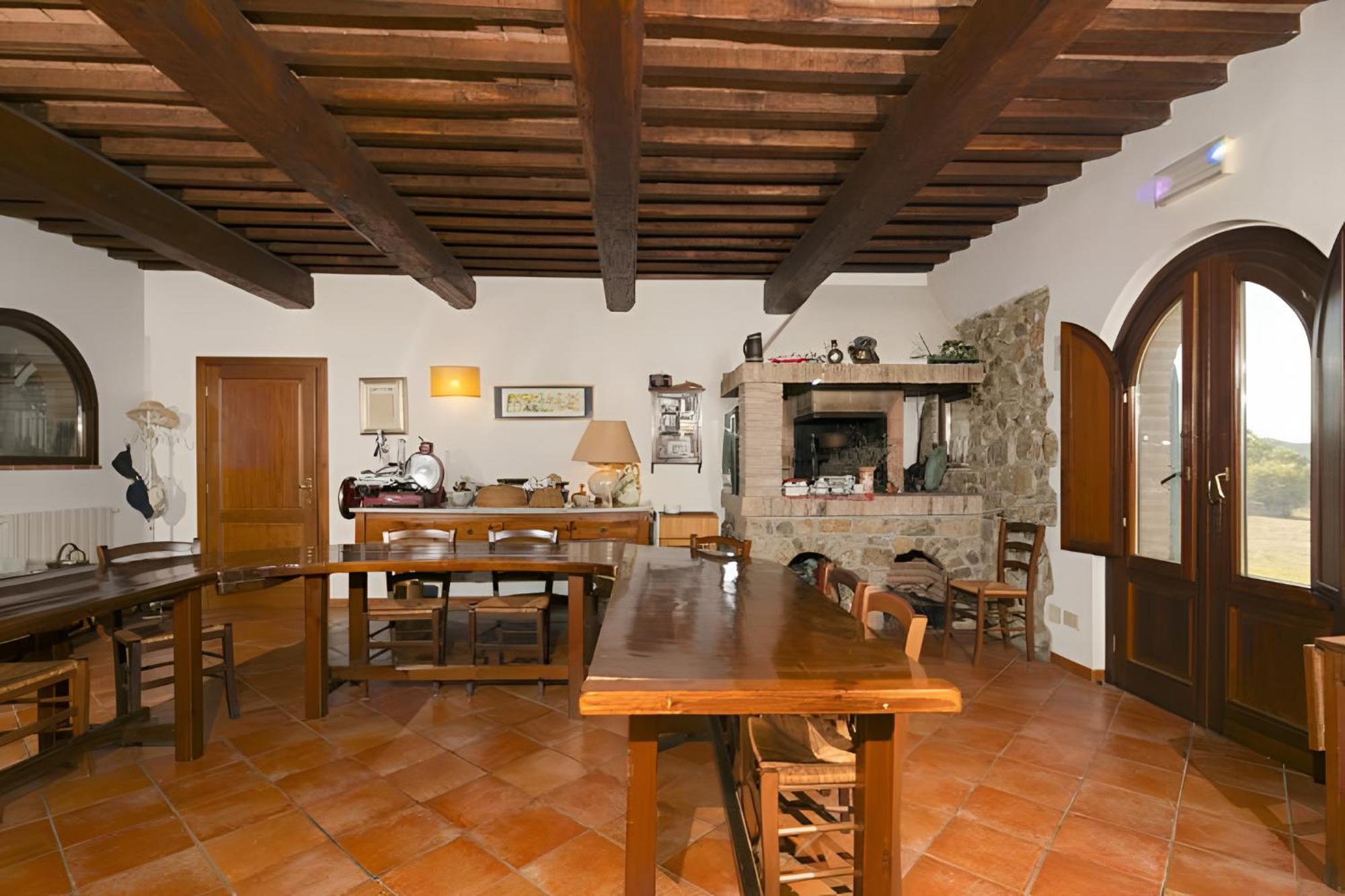 Villa Statiano Pomarance Esterno foto